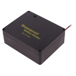 Suport Cabluri Negru 150mm IP65 cu Comutator | Electronic-mag.ro | Componente Electronice