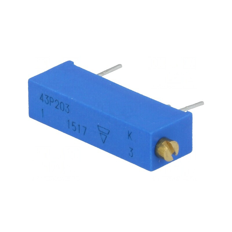 Potentiometru Multitura 20kΩ 750mW 15 Ture | Electronic-mag.ro | Componente Electronice