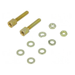 Set șuruburi D-Sub UNC 4-40 14,22mm 19mm | Electronic-mag.ro | Componente Electronice