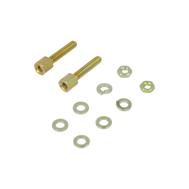 Set șuruburi D-Sub UNC 4-40 14,22mm 19mm | Electronic-mag.ro | Componente Electronice