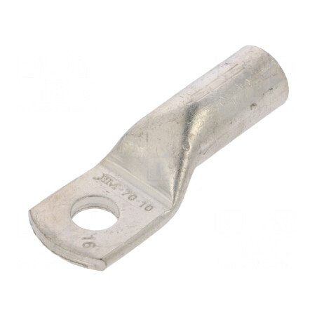 Inelar Tubular Crimpat M10 70mm2 Cupru | Electronic-mag.ro | Componente Electronice