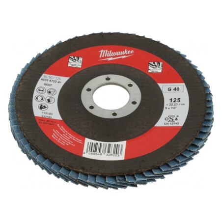 Disc de șlefuit cu lambouri 125mm 22,2mm | Electronic-mag.ro | Componente Electronice