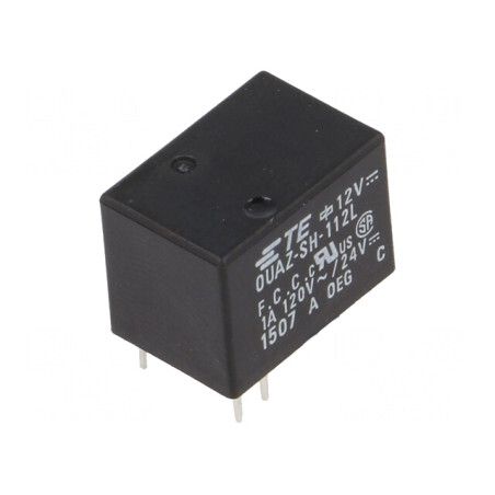 Releu Electromagnetic SPDT 12VDC 1A PCB | Electronic-mag.ro | Componente Electronice