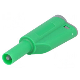 Mufă Banană Verde 4mm 36A cu Izolație | Electronic-mag.ro | Componente Electronice