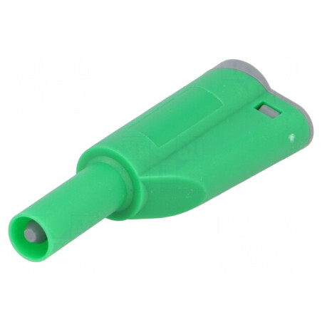 Mufă Banană Verde 4mm 36A cu Izolație | Electronic-mag.ro | Componente Electronice