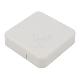 Carcasă Universală ABS Gri 80x80x20mm | Electronic-mag.ro | Componente Electronice