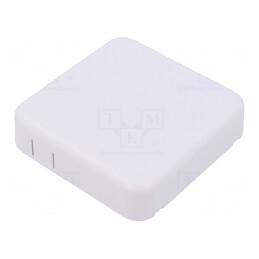 Carcasă universală ABS albă 80x80x20mm | Electronic-mag.ro | Componente Electronice