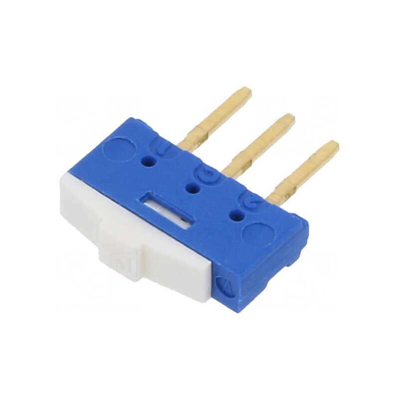 Comutator glisant 2 poziții SPDT 0,2A 24VDC ON-ON PCB THT | Electronic-mag.ro | Componente Electronice