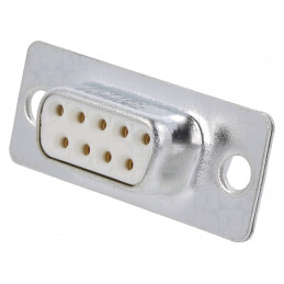 Conector D-Sub 9 Pini Femelă | Electronic-mag.ro | Componente Electronice