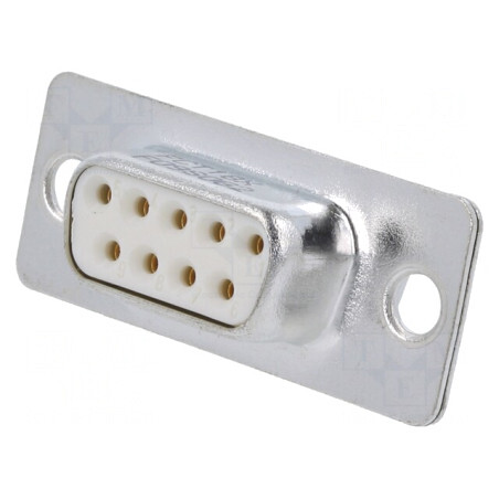 Conector D-Sub 9 Pini Femelă | Electronic-mag.ro | Componente Electronice
