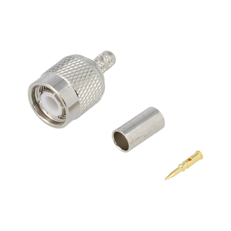 Mufă TNC Tată Drept 50Ω Crimpat Aurit | Electronic-mag.ro | Componente Electronice Mufă TNC Tată Drept 50Ω Crimpat Aurit | Electronic-mag.ro | Componente Electronice