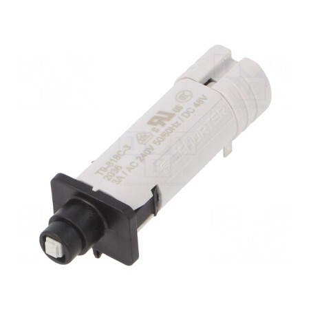 Întrerupător de supracurent 240VAC 48VDC 3A SPST 1 Poli | Electronic-mag.ro | Componente Electronice