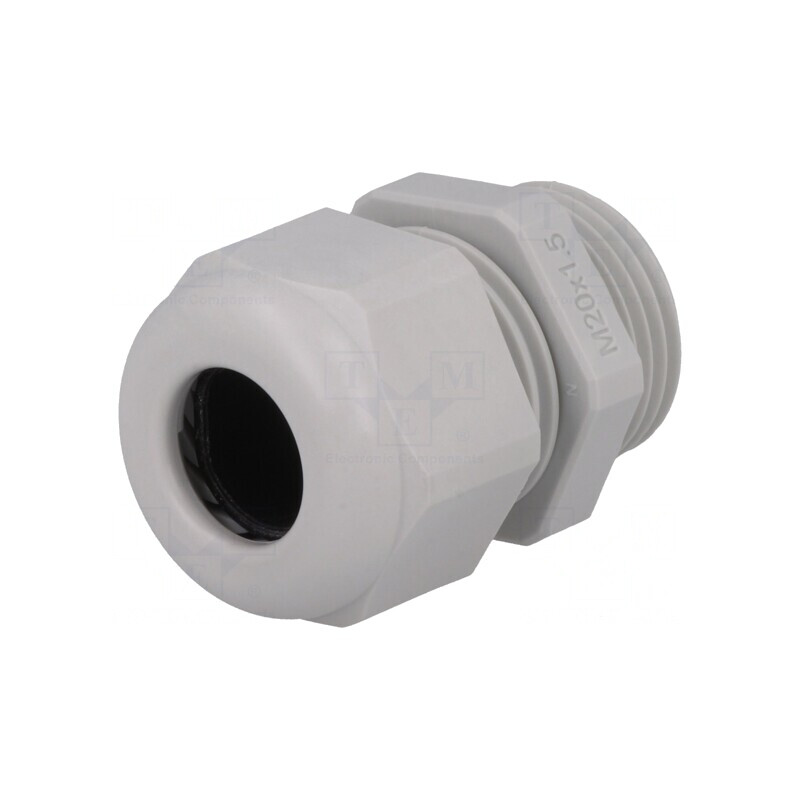 Garnitură Etanșare Cablu M20 IP68 6-12mm Gri | Electronic-mag.ro | Componente Electronice