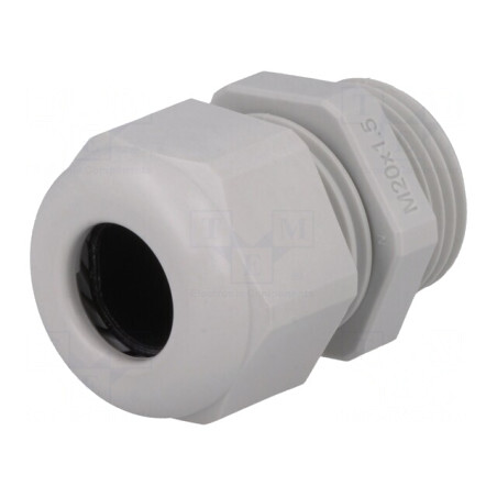 Garnitură Etanșare Cablu M20 IP68 6-12mm Gri | Electronic-mag.ro | Componente Electronice