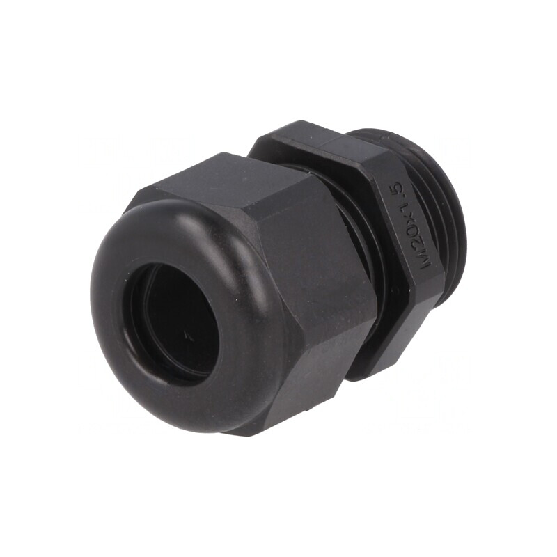 Intrare Cablu Neagră IP68 M20 6-12mm Termoplastică | Electronic-mag.ro | Componente Electronice
