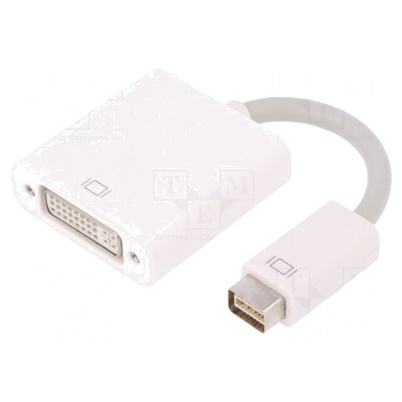 Adaptor Mini DVI-I Alb 170mm | Electronic-mag.ro | Componente Electronice