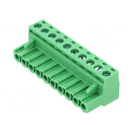 Regletă de Conexiuni Deconectabilă 5mm 10 Piste Drept Mufă | Electronic-mag.ro | Componente Electronice