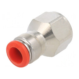 Racord Push-In Simplu Alamă Nichelată 3/8" | Electronic-mag.ro | Componente Electronice