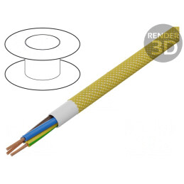 Cablu Electric Rotund 3G0,75mm2 PVC 300V