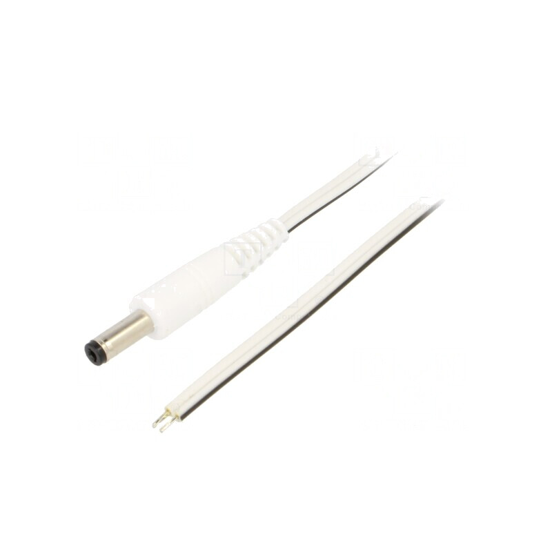 Cablu Alb 2x0,5mm2 cu Mufă DC 4,8/1,7 1,5m | Electronic-mag.ro | Componente Electronice Cablu Alb 2x0,5mm2 cu Mufă DC 4,8/1,7 1,5m | Electronic-mag.ro | Componente Electronice