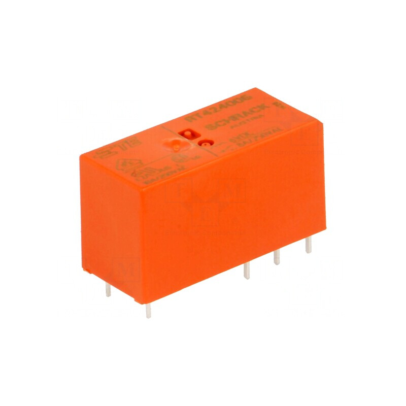 Releu Electromagnetic DPDT 6VDC 8A PCB | Electronic-mag.ro | Componente Electronice
