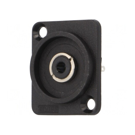 Soclu Jack 3,5mm Mamă Stereo Negru XRP | Electronic-mag.ro | Componente Electronice