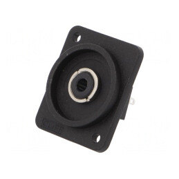 Soclu Jack 3.5mm Stereo Piste 3 Negru XRP | Electronic-mag.ro | Componente Electronice
