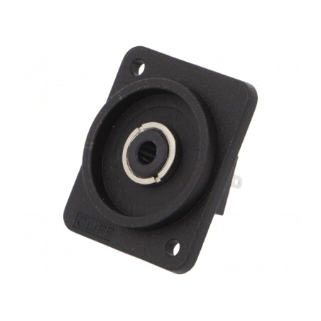 Soclu Jack 3.5mm Stereo Piste 3 Negru XRP | Electronic-mag.ro | Componente Electronice