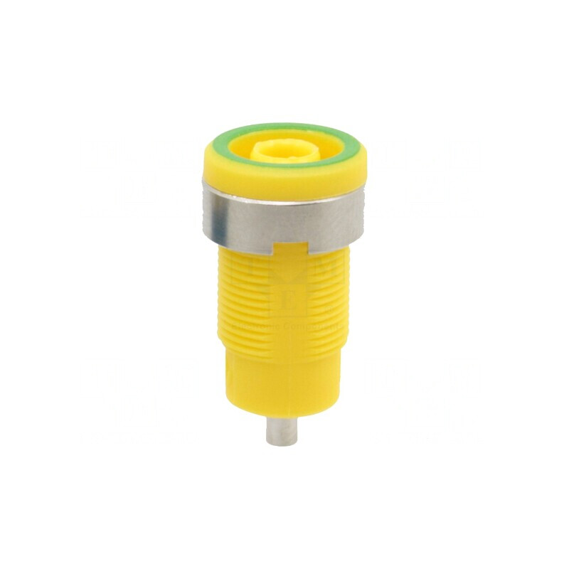 Soclu Banană 4mm 25A Galben-Verde Lipit | Electronic-mag.ro | Componente Electronice Soclu Banană 4mm 25A Galben-Verde Lipit | Electronic-mag.ro | Componente Electronice
