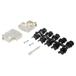 Carcasă pentru Conectori D-Sub 9pin și HD 15pin | Electronic-mag.ro | Componente Electronice