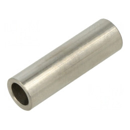 Manşon distanţier; 40mm; cilindric; oțel inoxidabil; Øint: 8,2mm