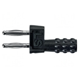 Punte Stacabila Banană 2mm Neagră | Electronic-mag.ro | Componente Electronice