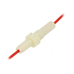 Clemă Siguranțe Cilindrice 6,3x32mm 15A Alamă | Electronic-mag.ro | Componente Electronice