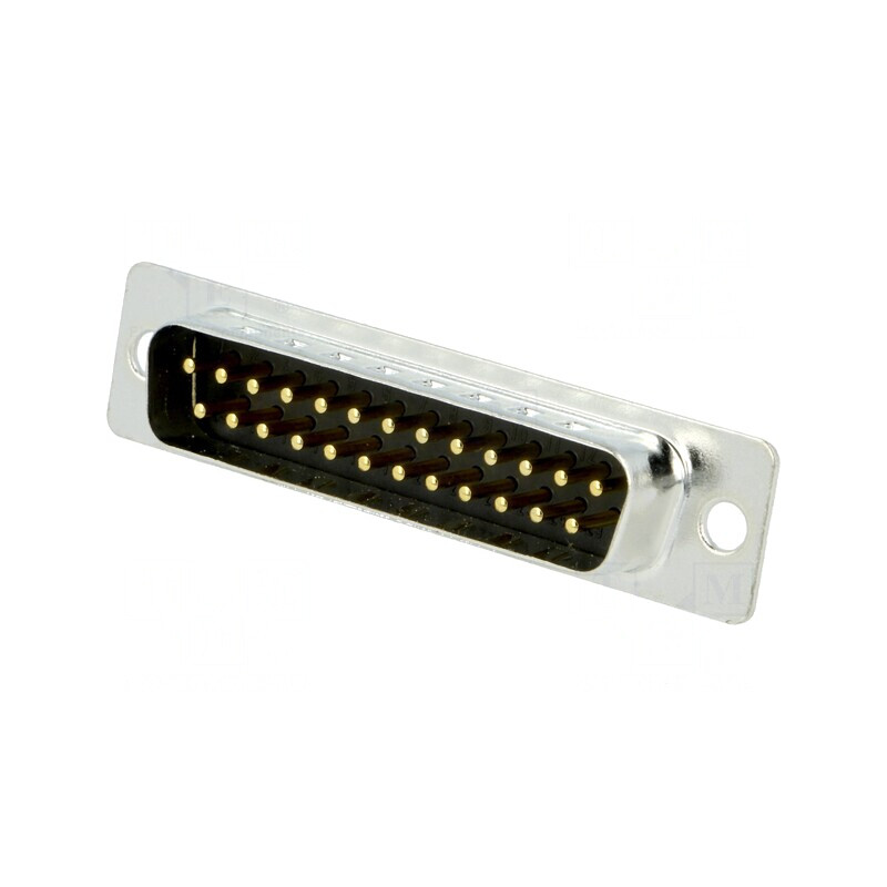 Conector D-Sub 25-Pin Soclu Tată pentru PCB THT | Electronic-mag.ro | Componente Electronice