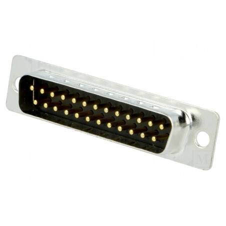 Conector D-Sub 25-Pin Soclu Tată pentru PCB THT | Electronic-mag.ro | Componente Electronice