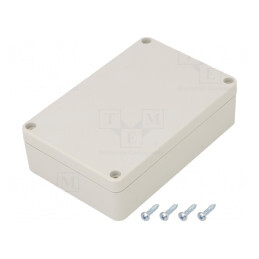 Carcasă Universală ABS Gri Deschis 70x105x30mm | Electronic-mag.ro | Componente Electronice