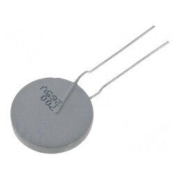Siguranță termistor PTC 700mA 5mm ceramică | Electronic-mag.ro | Componente Electronice