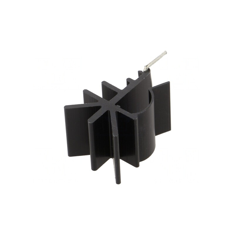 Radiator Extrudat Negru 20x20x36mm 9.8K/W | Electronic-mag.ro | Componente Electronice