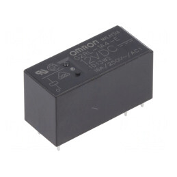 Releu Electromagnetic 12VDC 16A PCB | Electronic-mag.ro | Componente Electronice