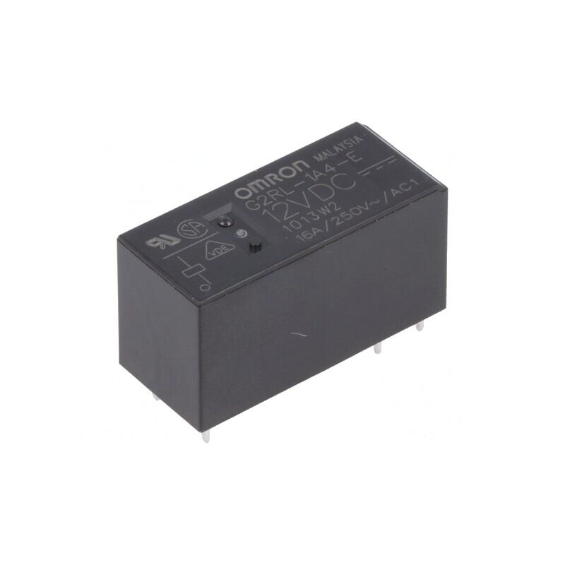 Releu Electromagnetic 12VDC 16A PCB | Electronic-mag.ro | Componente Electronice