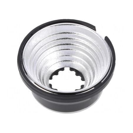 Reflector rotund LED policarbonat 15.8mm | Electronic-mag.ro | Componente Electronice