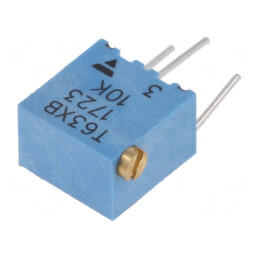 Potentiometru de Montare Multitură 10kΩ 250mW ±10% Linear | Electronic-mag.ro | Componente Electronice