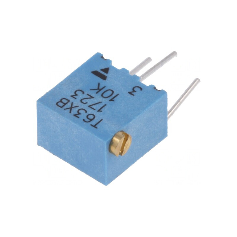 Potentiometru de Montare Multitură 10kΩ 250mW ±10% Linear | Electronic-mag.ro | Componente Electronice