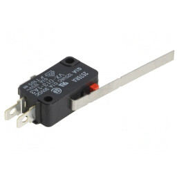 Microîntrerupător SNAP ACTION SPDT 0,1A 125VAC 30VDC | Electronic-mag.ro | Componente Electronice