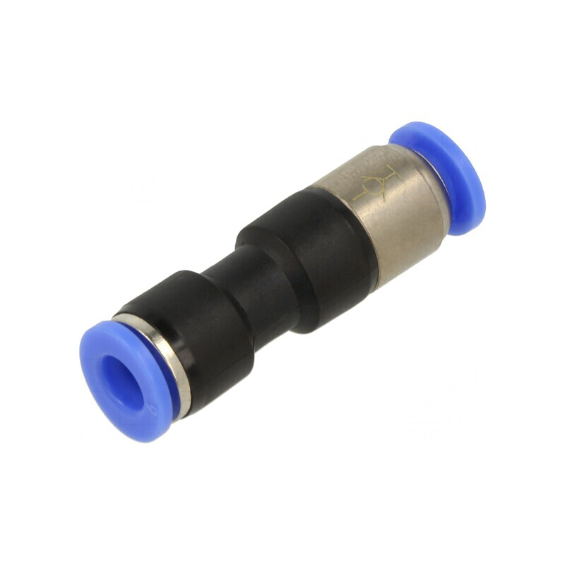 Valvă de Oprire Alamă Nichelată PBT 6mm 0-60°C | Electronic-mag.ro | Componente Electronice