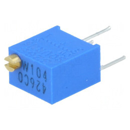 Potentiometru Multitura 100kΩ 250mW Lineare | Electronic-mag.ro | Componente Electronice