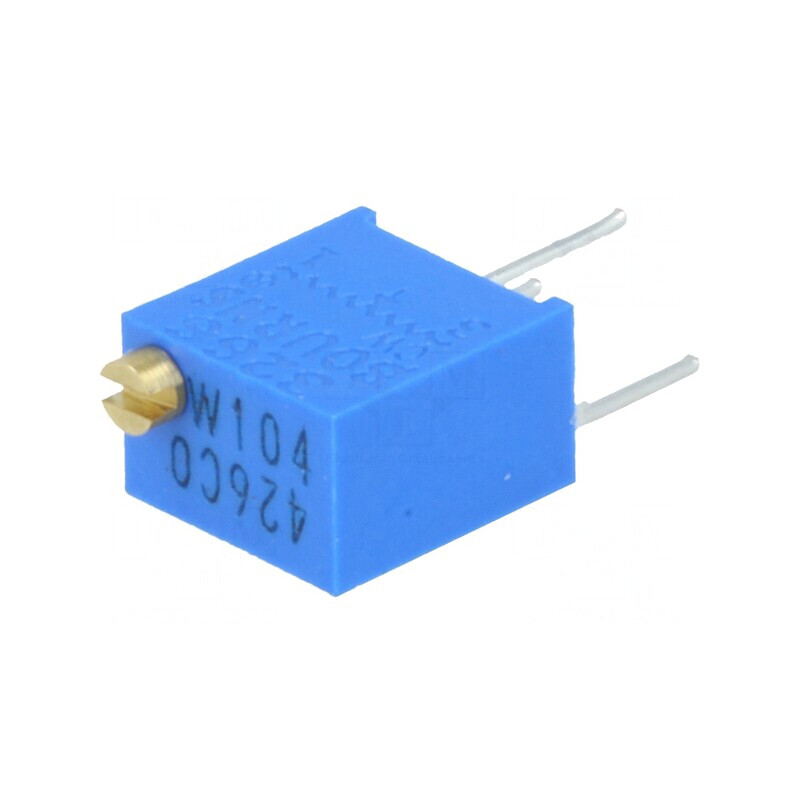 Potentiometru Multitura 100kΩ 250mW Lineare | Electronic-mag.ro | Componente Electronice