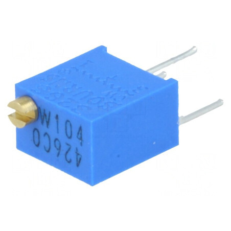 Potentiometru Multitura 100kΩ 250mW Lineare | Electronic-mag.ro | Componente Electronice