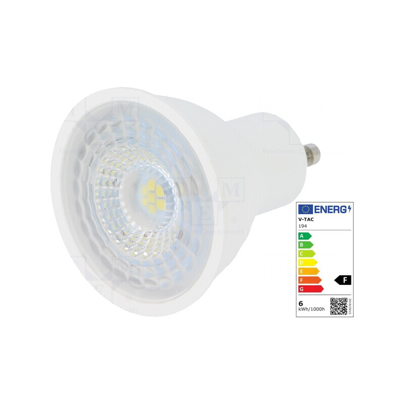Lampă LED GU10 Alb Rece 6,5W 6400K | Electronic-mag.ro | Componente Electronice Lampă LED GU10 Alb Rece 6,5W 6400K | Electronic-mag.ro | Componente Electronice