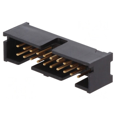 Soclu IDC Tată 20-PIN Aurit 2,54mm 2x10 | Electronic-mag.ro | Componente Electronice
